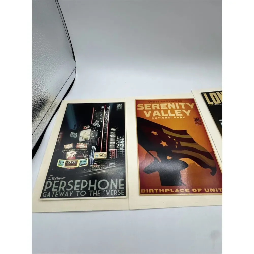 Firefly Serenity Postcards Lot QMx Blue Sun Travel Wavecards Series 1 OOP